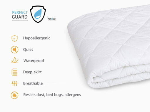 quilted waterproof mattress protector