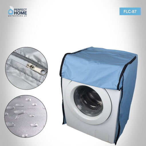 FLC-87 front load washing machine cover closed