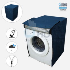 FRONT-89 navy blue washing machine cover