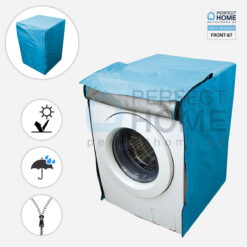 FRONT skyblue Front Load washing machine cover